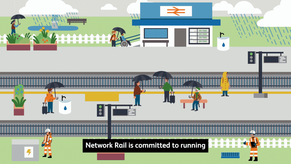 Network Rail and Scriberia Animation